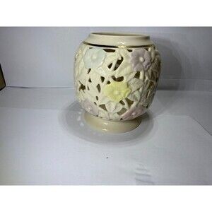 RETIRED Partylite Spring Blossom Tealight Holder
